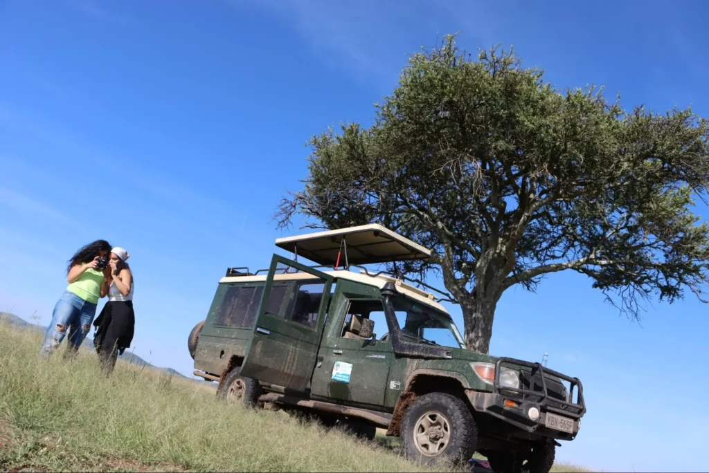 Easter Road Trip in Kenya - Safari Vehicle