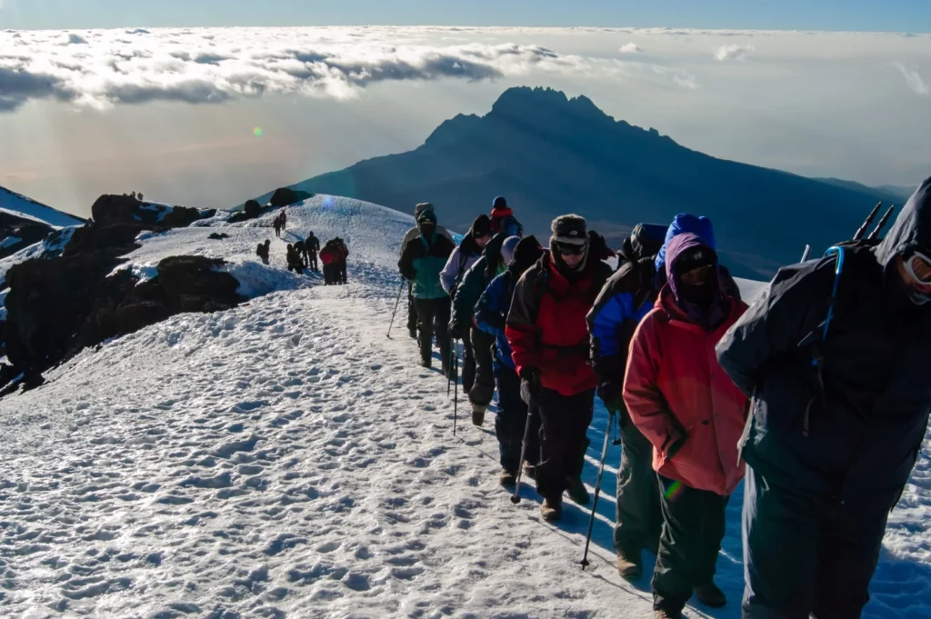 Climbing Mt. Kilimanjaro