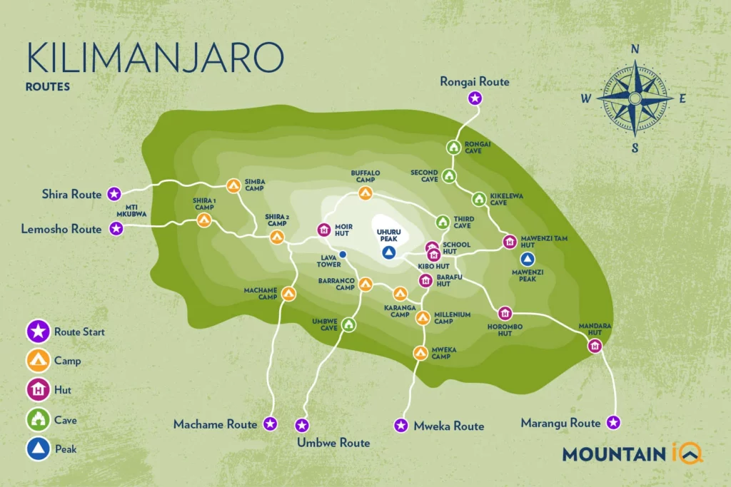 Climbing Mt Kilimanjaro Routes