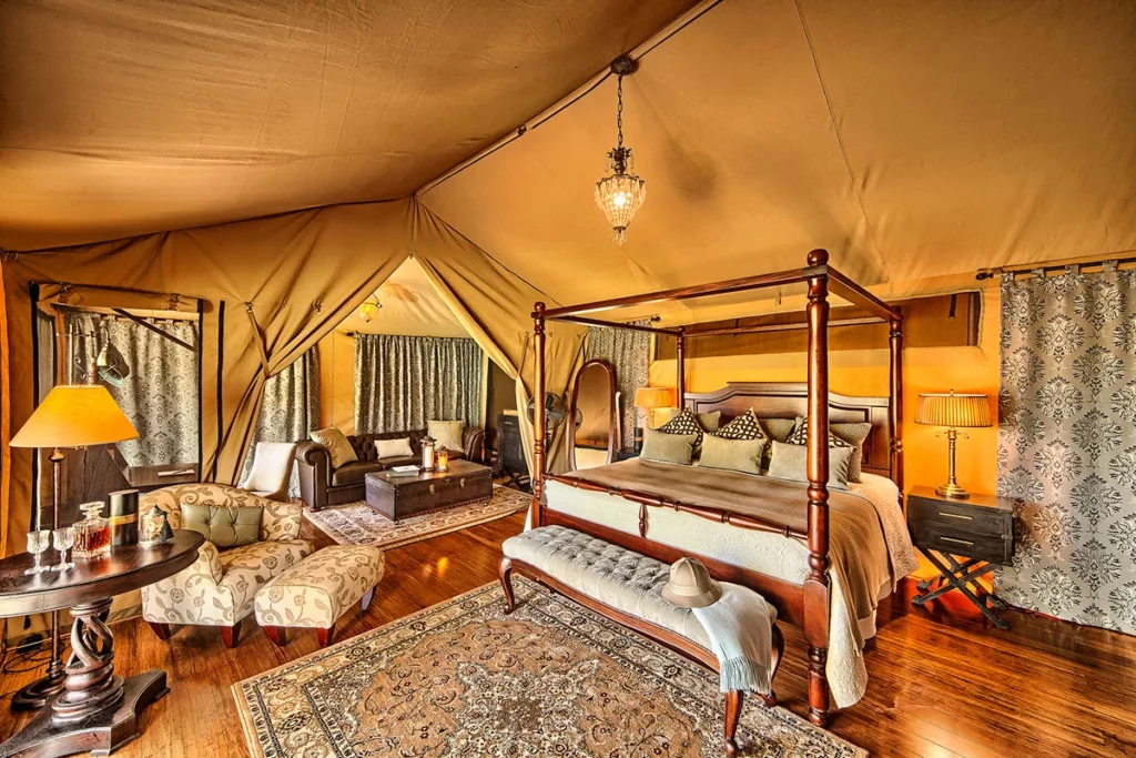 Luxury accommodation at Masai Mara Kenya