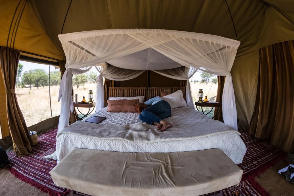 camping safaris in Kenya - camp in Mara