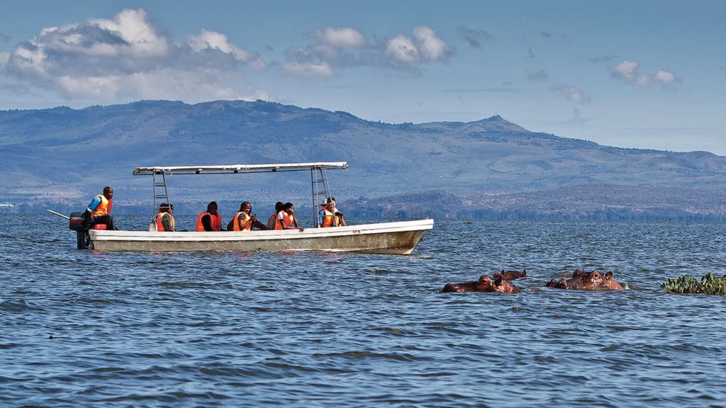 best hotels in Naivasha - boat ride at Lake Naivasha