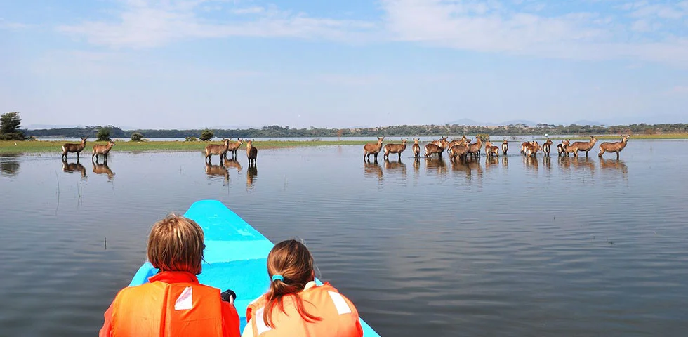 Kenya safari honeymoon package - boat ride