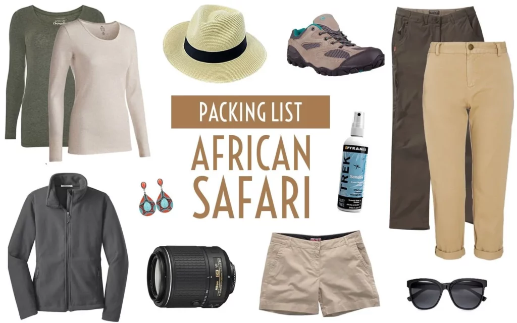 Camping Safari Kenya - packing