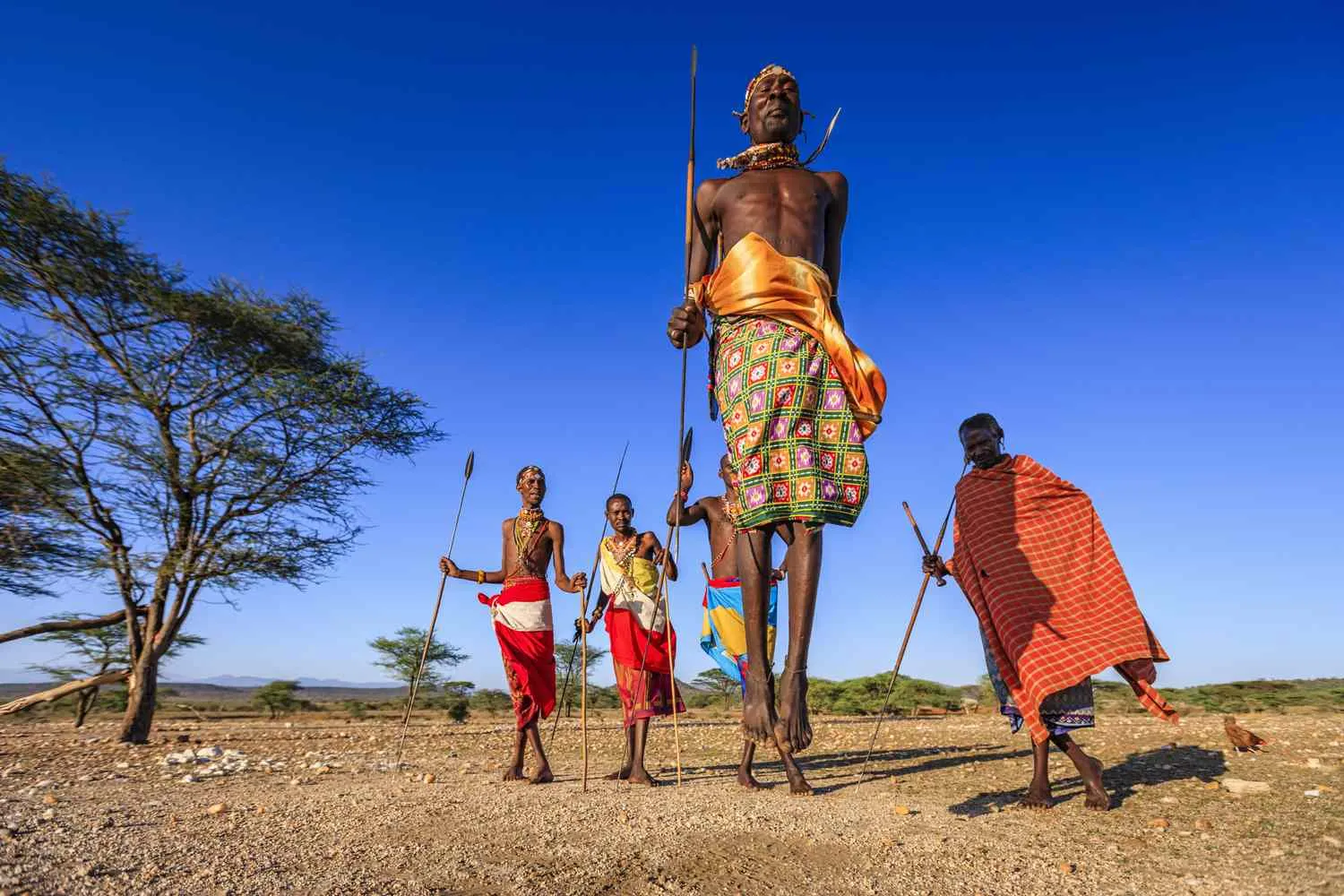 tourist circuits in Kenya - samburu dance