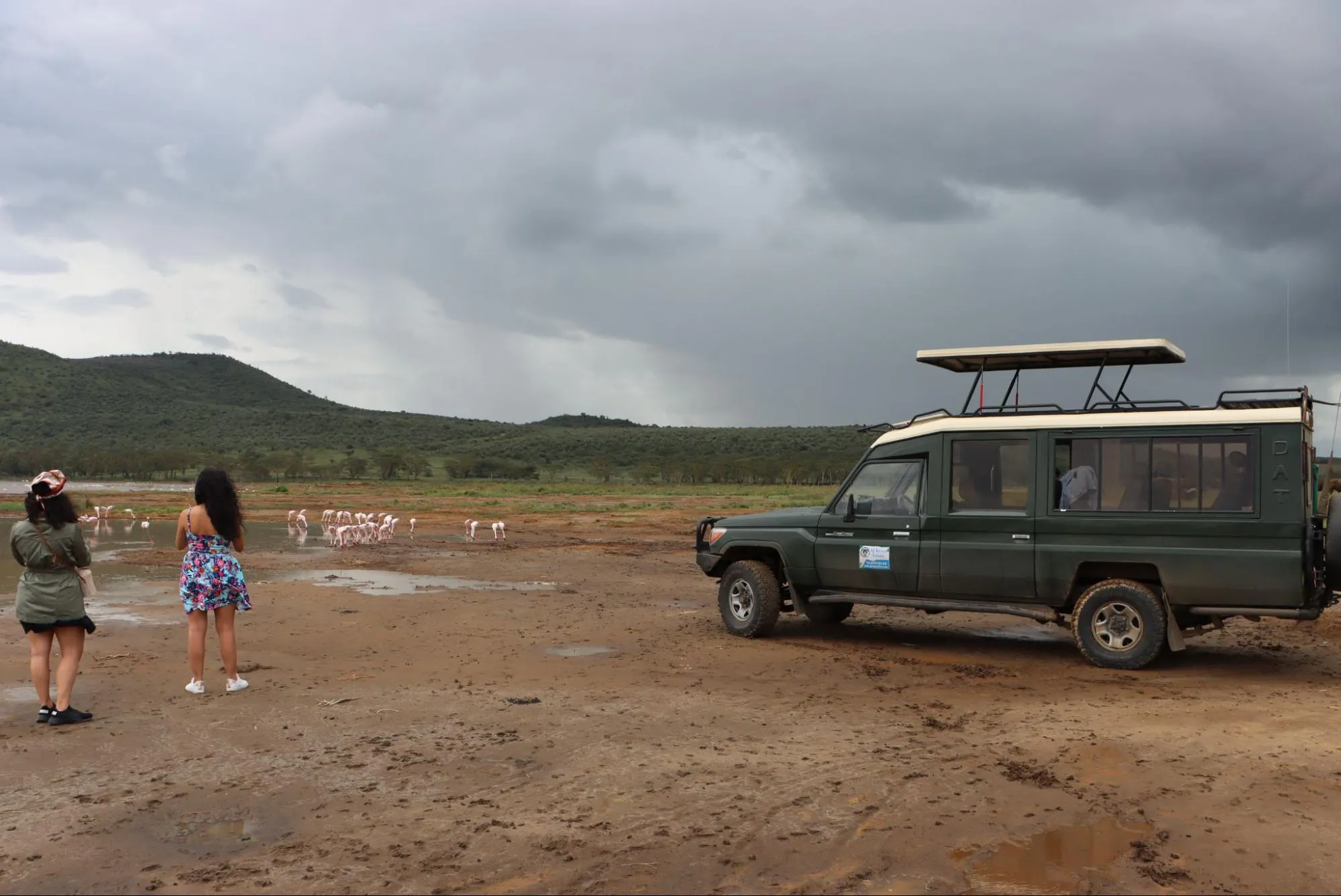 Guests at Lake Nakuru National Park