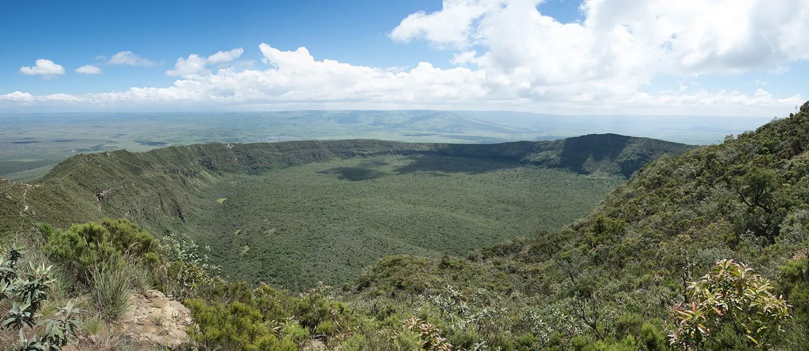 Mount longonot crater