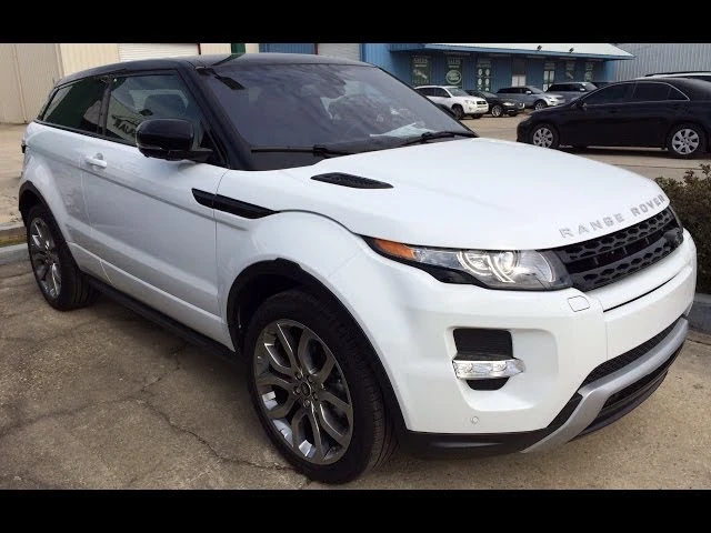 Chauffeured Range Rover Evoque for hire