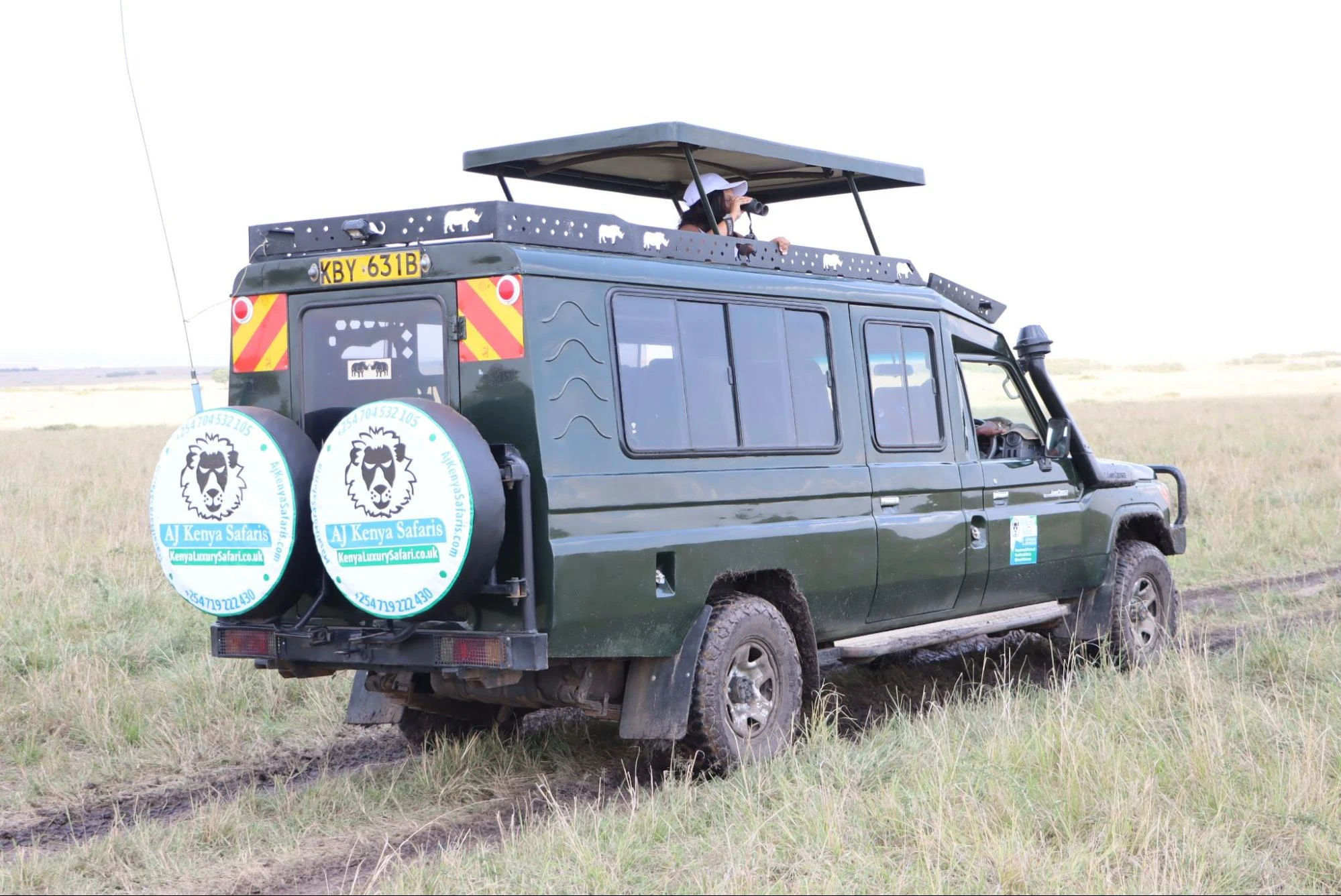 enjoying game drives at Masai Mara