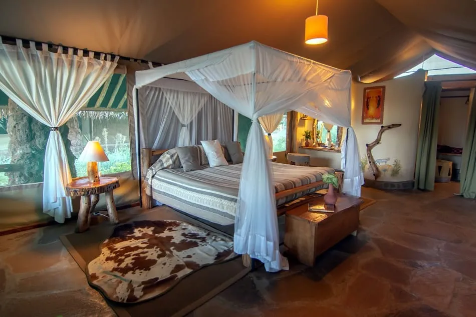 Kibo safari camp - luxury hotel