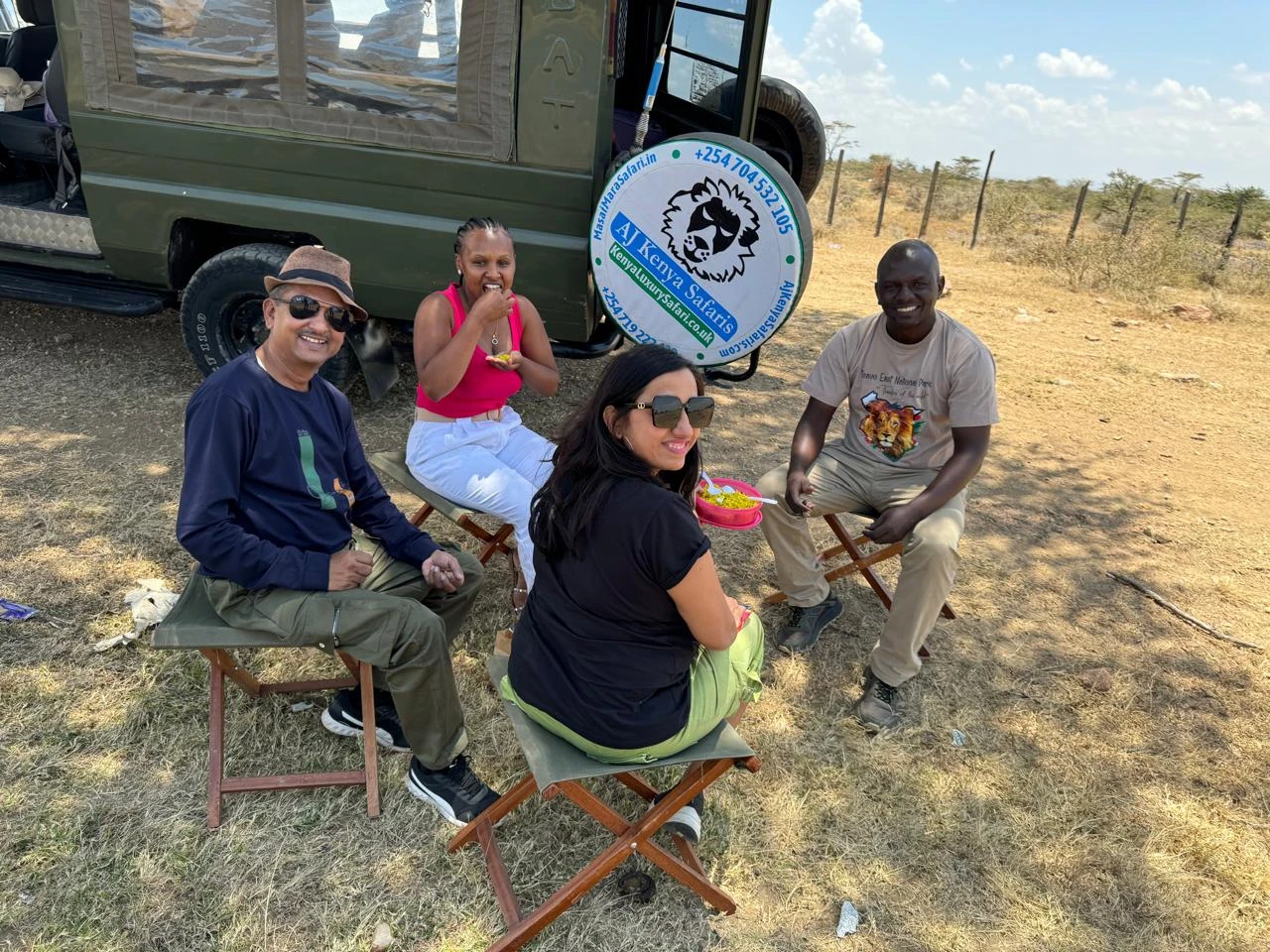 Masai Mara National reserve in Kenya - guests