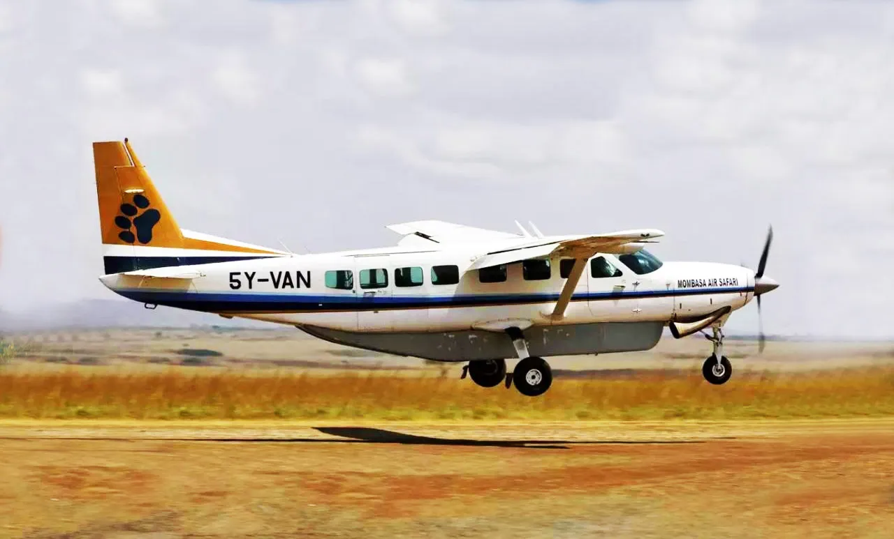 You can fly from Nairobi to Masai Mara