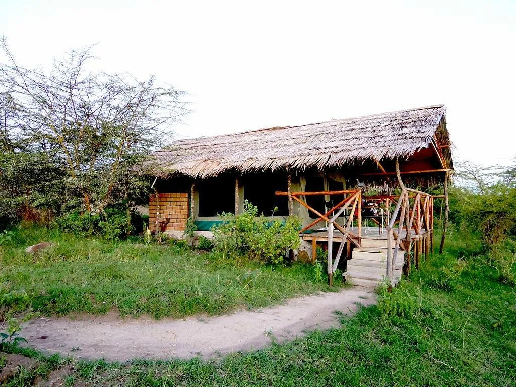 A budget tented camp in Masai Mara