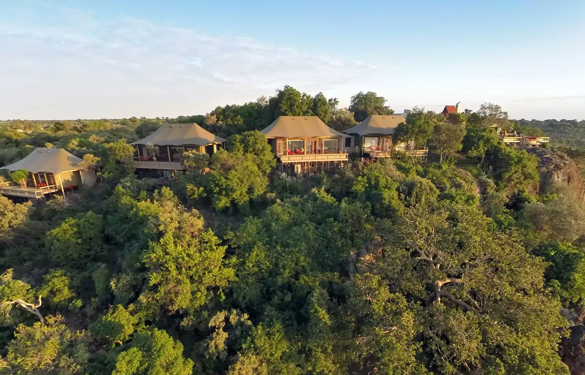 Luxury tented camp at Masai Mara