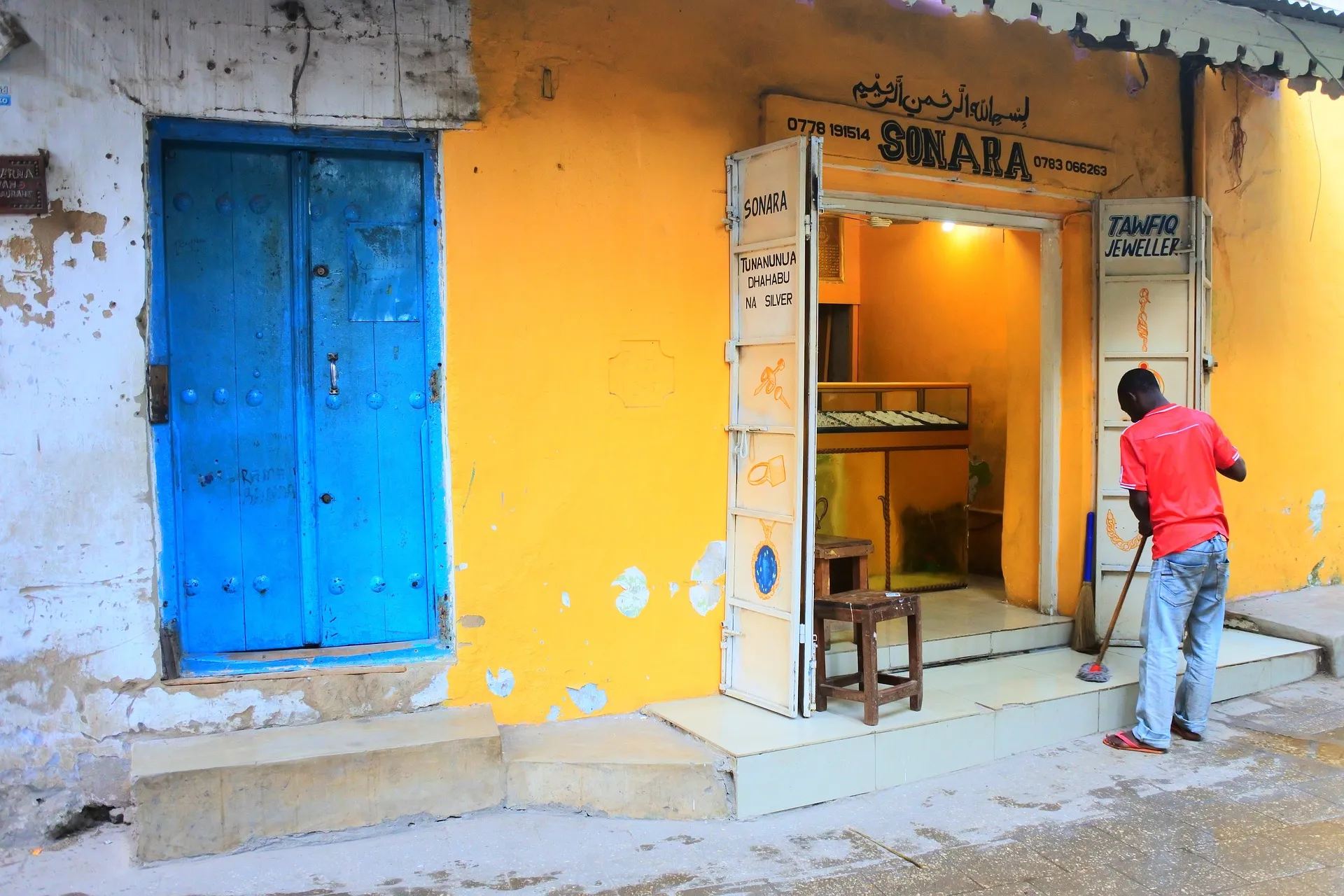 local business at Zanzibar