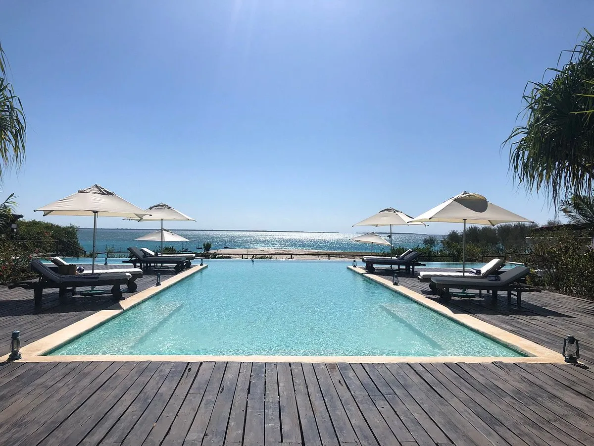 Zanzibar beach holiday - view of hotel