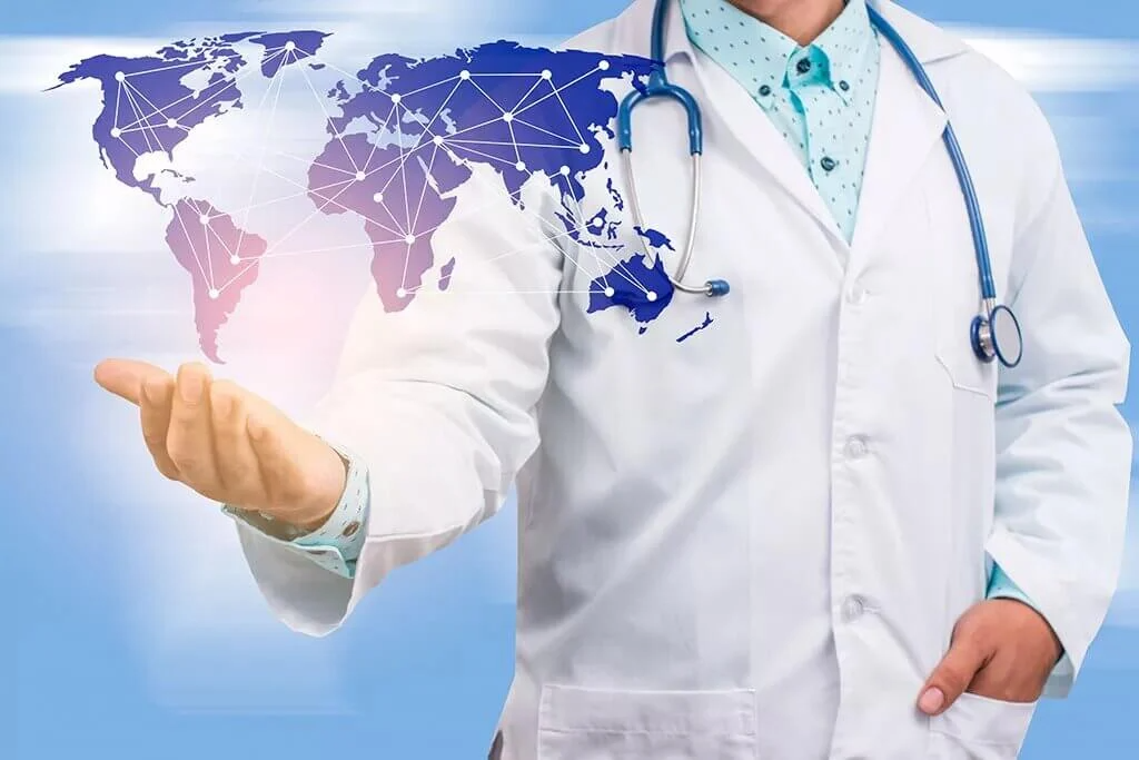 medical tourism healthcare - image of global travel