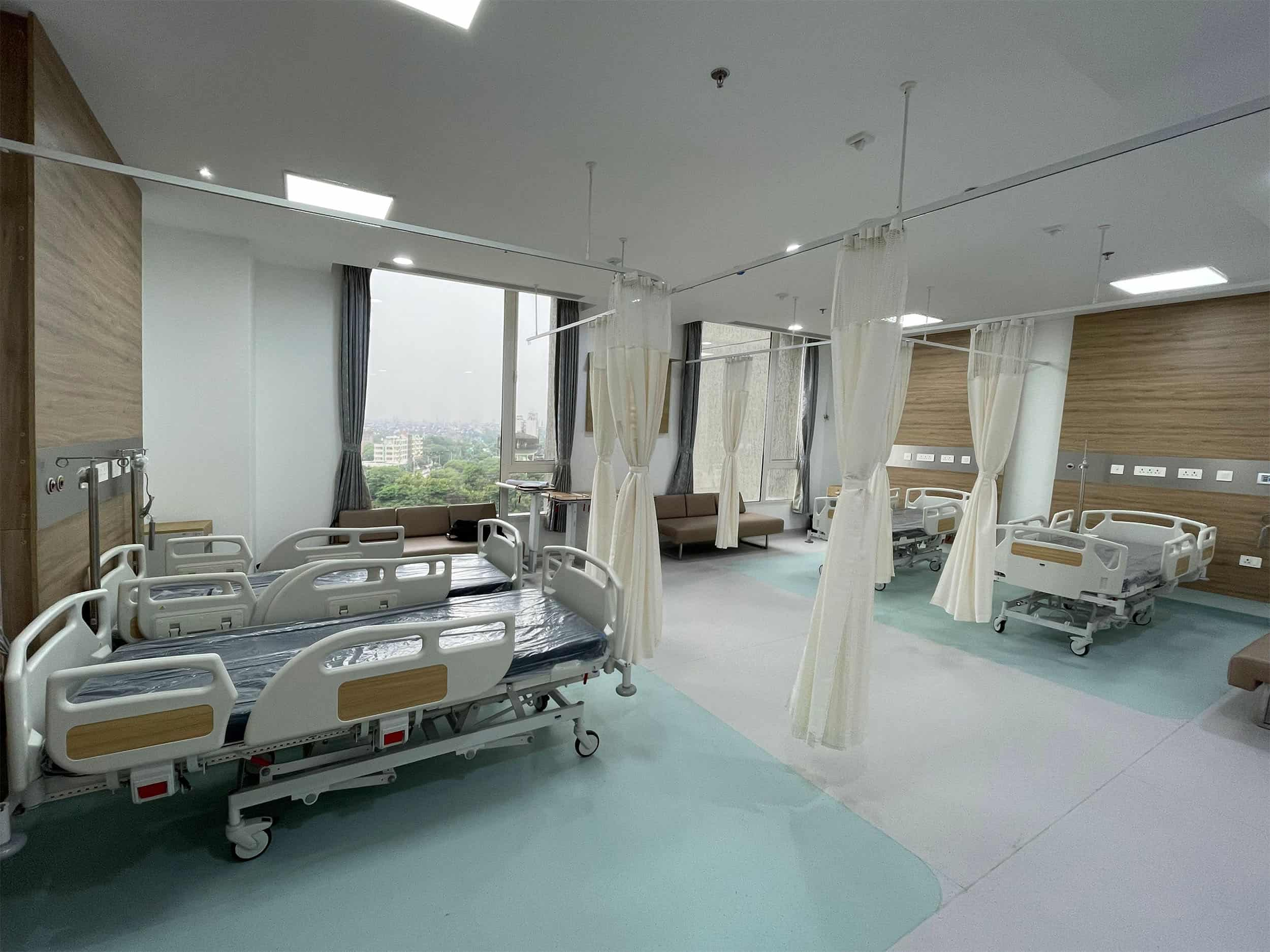 mobile office at Kokilaben hospital